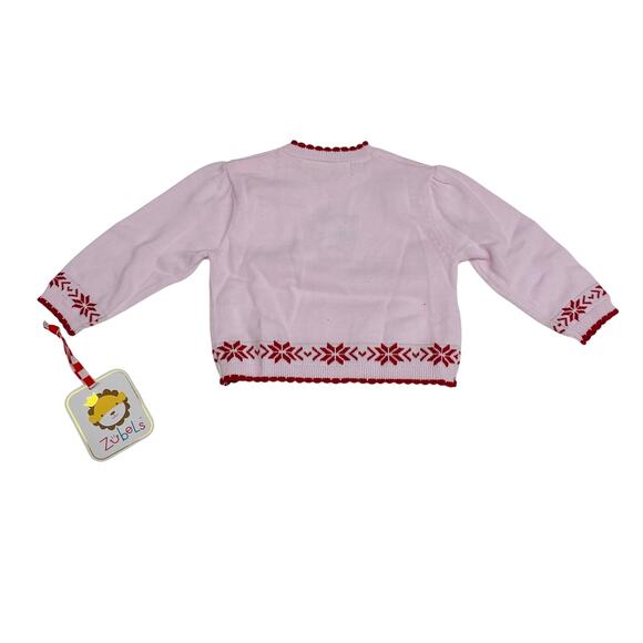 NWT Zubels 6M Reindeer Sweater - Picture 2 of 4